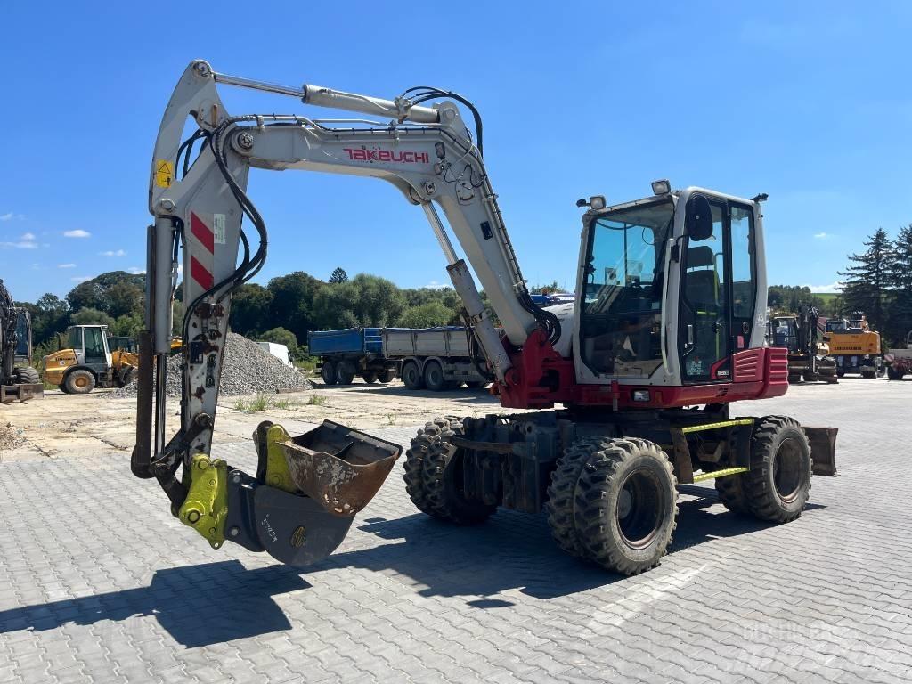 Takeuchi TB 295W Gravemaskiner på hjul