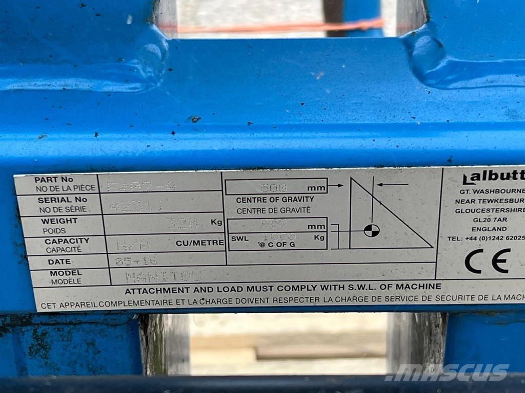 Albutt F402 Rundballe-pressere