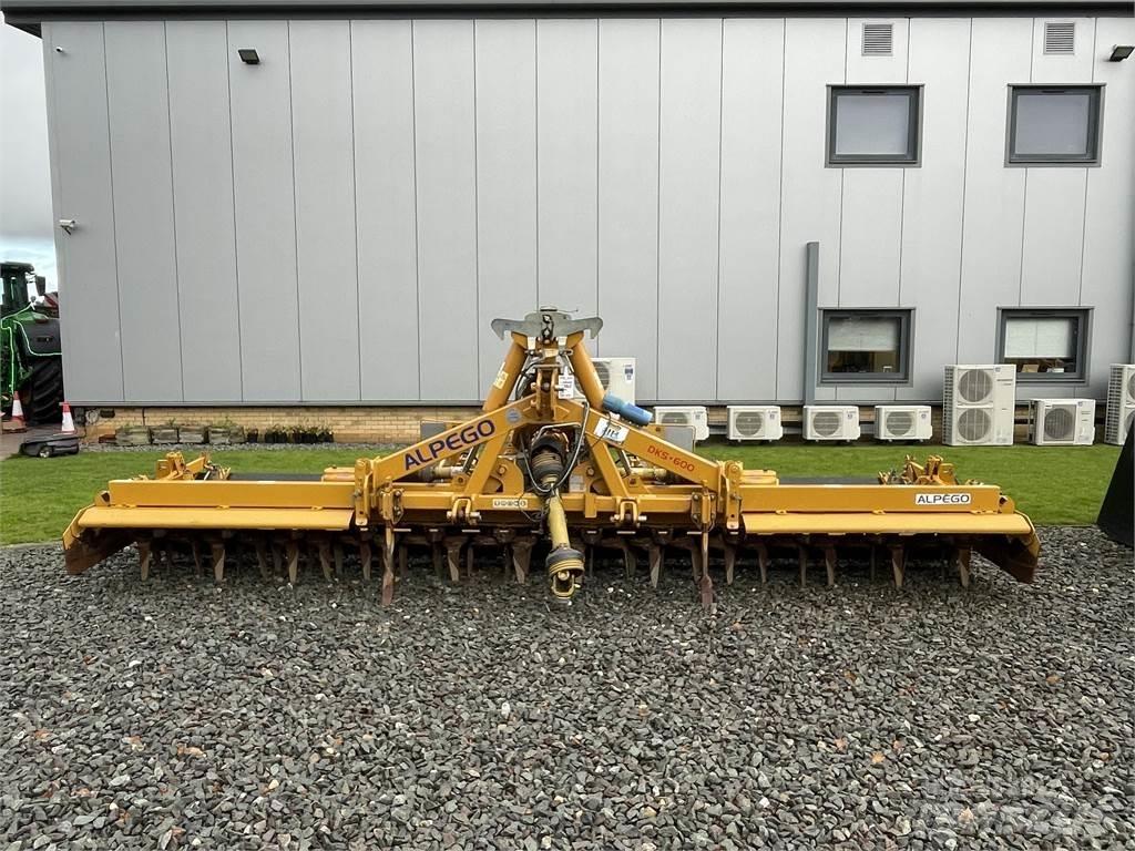 Alpego DKS-600 Elektriske harver / jordfræsere