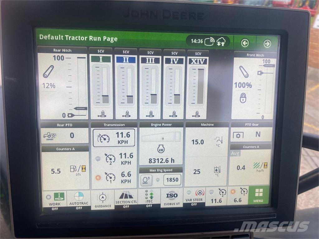 John Deere 6250R Traktorer