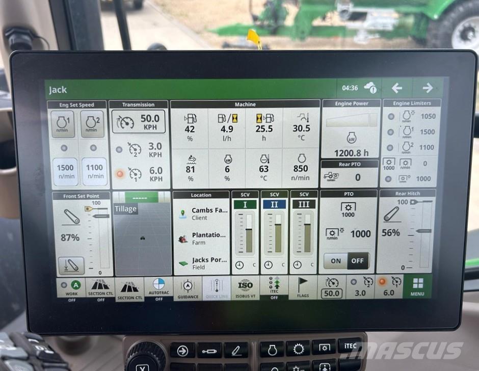 John Deere 6R185 Traktorer