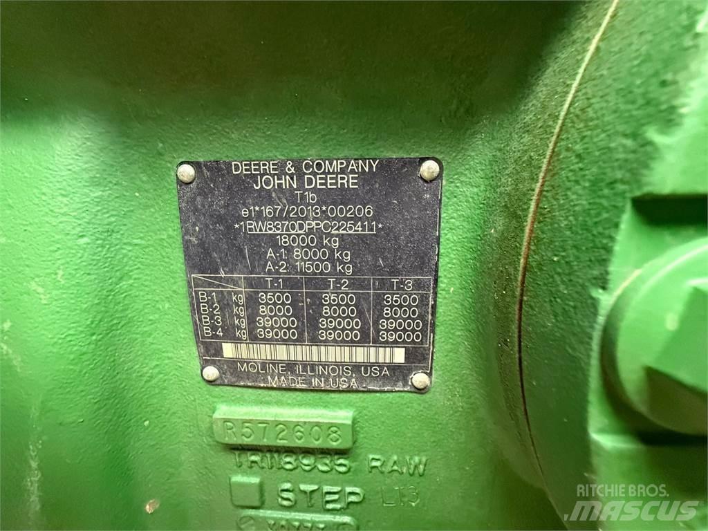 John Deere 8R370 Landbrug - Andet 