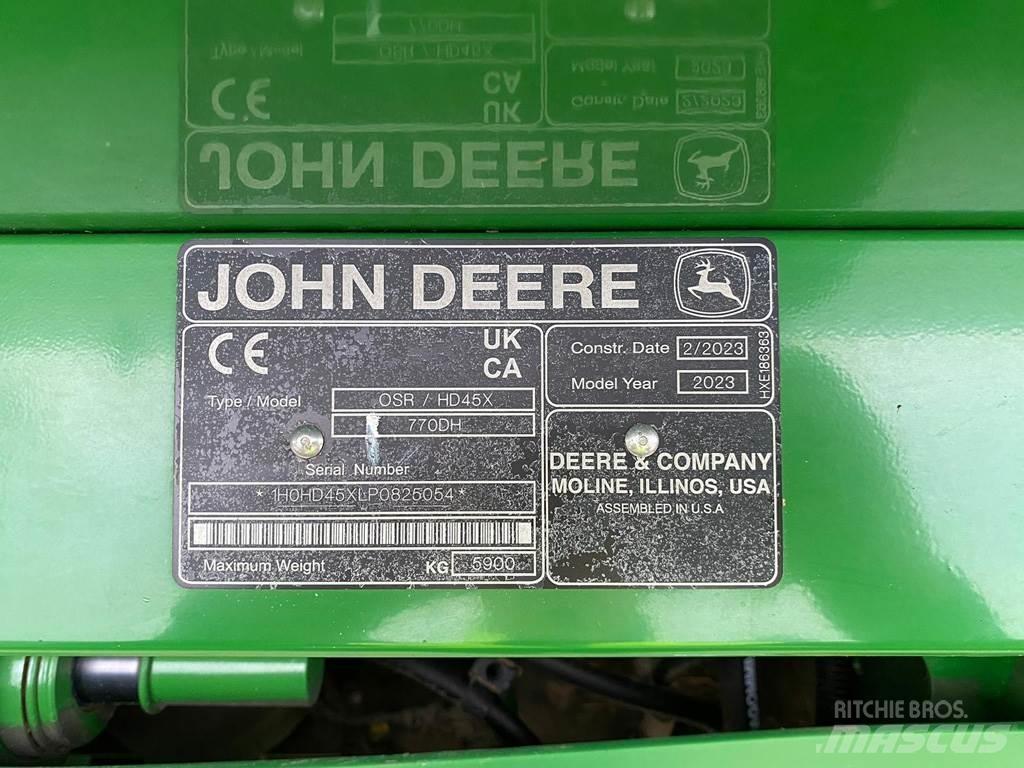 John Deere HD45X Mejetærskere
