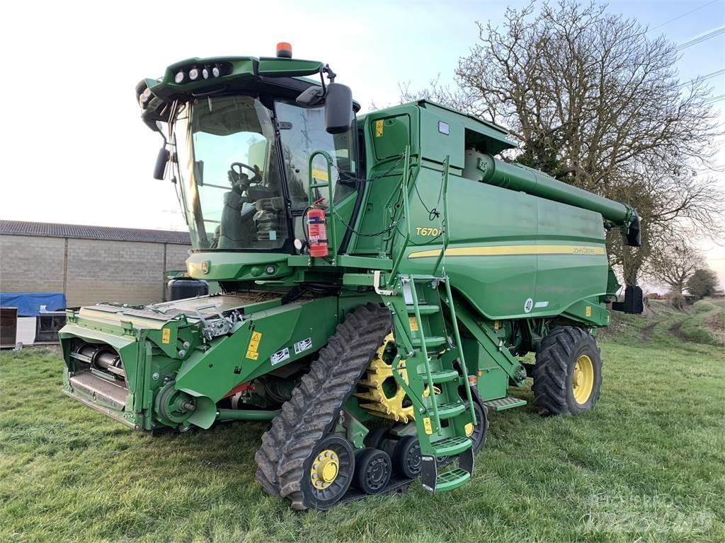 John Deere T670 Mejetærskere