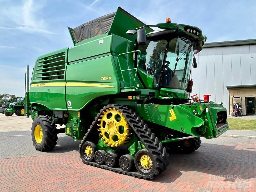 John Deere T670 Mejetærskere