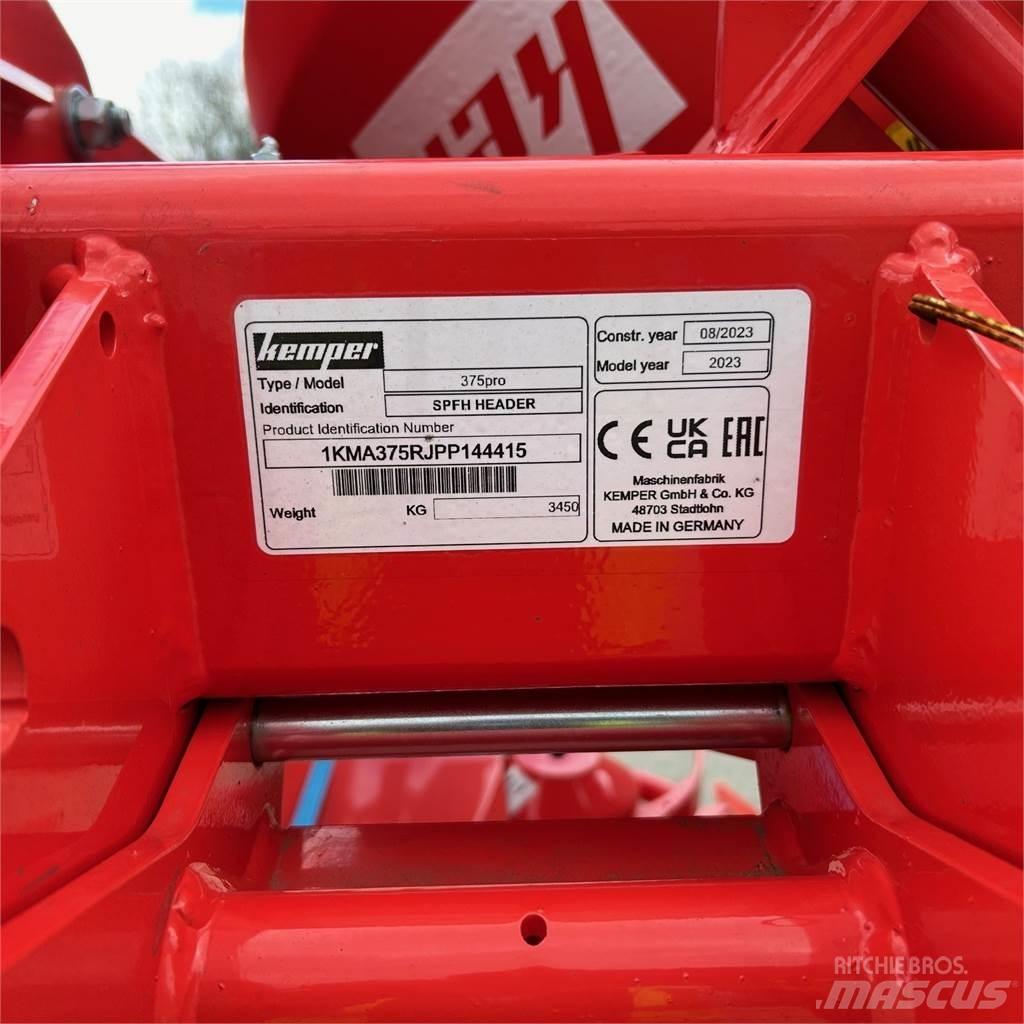 Kemper 375 PRO Landbrug - Andet 