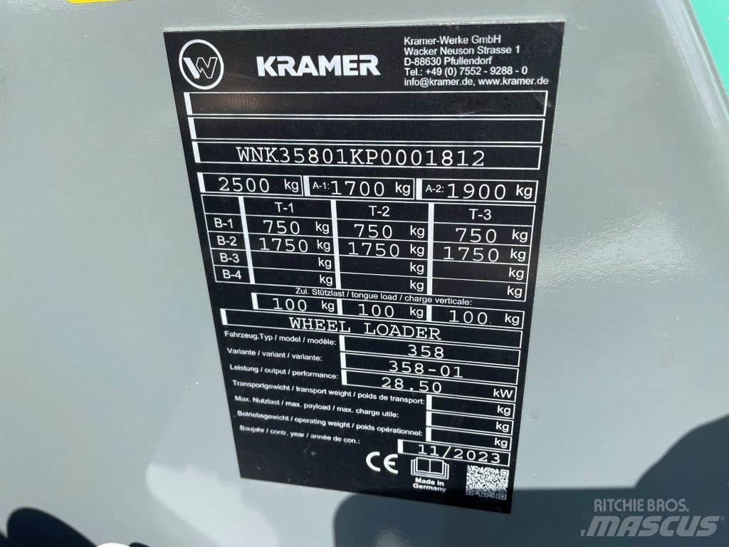 Kramer KL14.5 Teleskoplæssere til landbrug