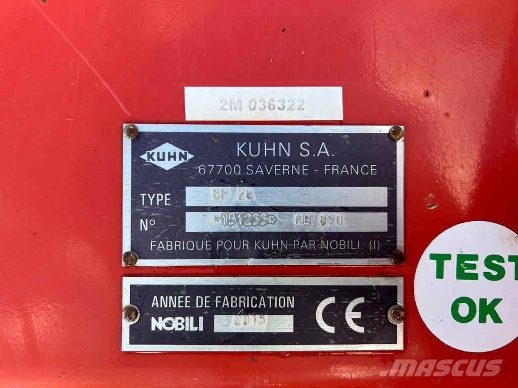 Kuhn BP28 Græsklippere og skårlæggere