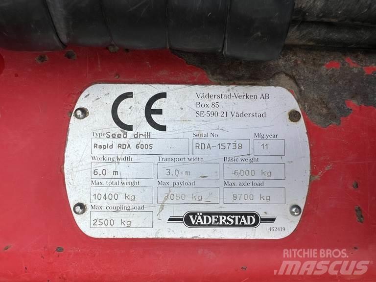 Väderstad RDA600S Såmaskine