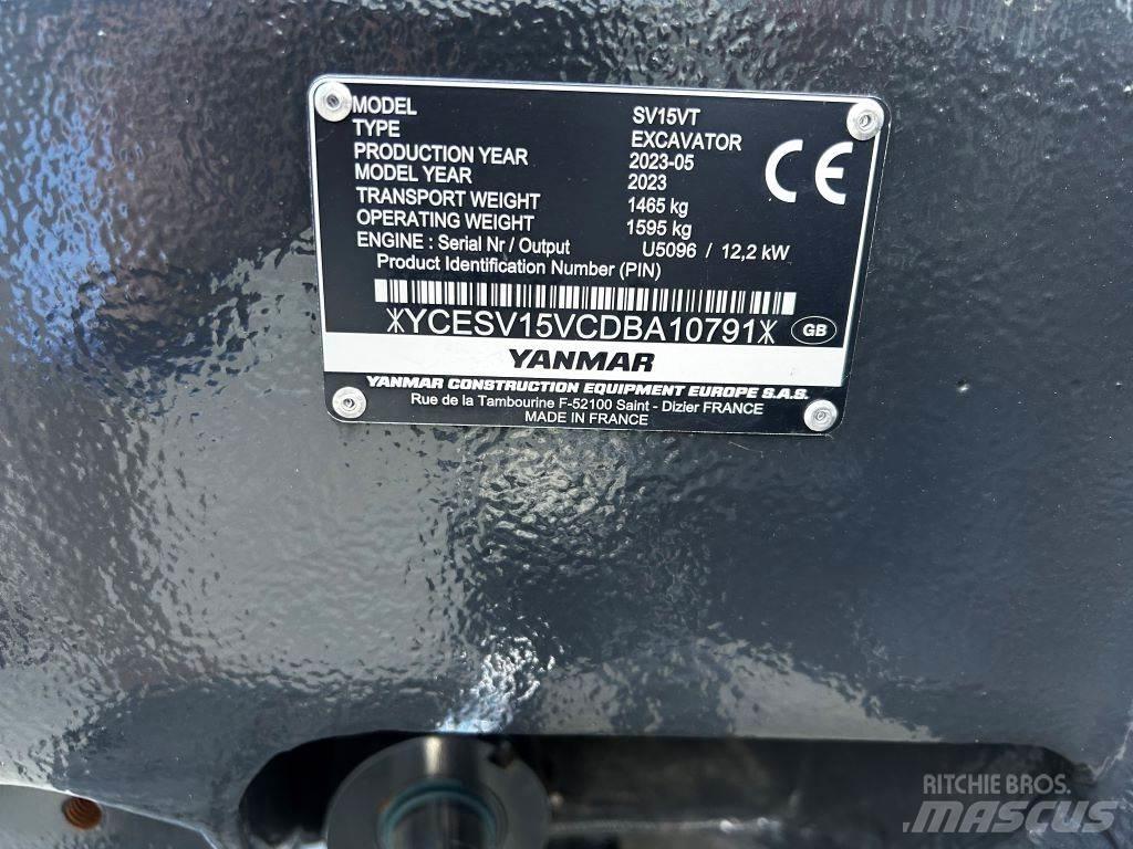 Yanmar SV15VT Midi-gravemaskiner 7t - 12t