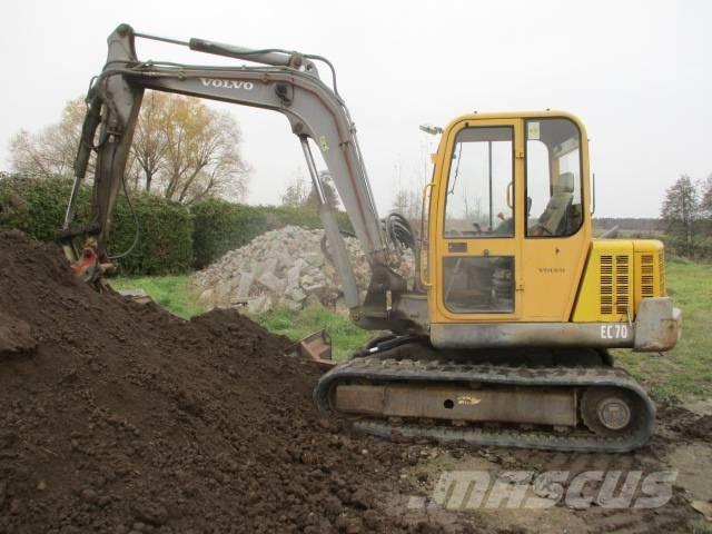 Volvo EC 70  ECR 88 Midi-gravemaskiner 7t - 12t
