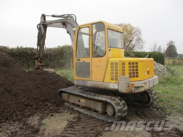 Volvo EC 70  ECR 88 Midi-gravemaskiner 7t - 12t