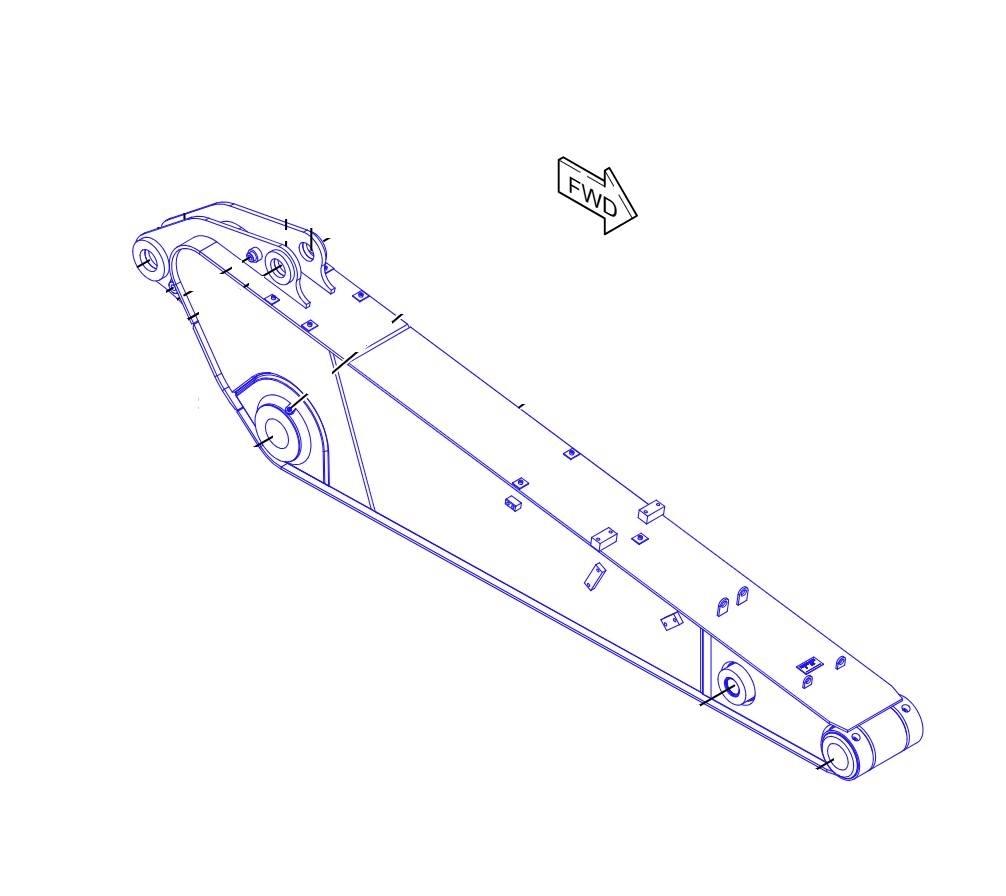 CAT M314F Booms og dippers