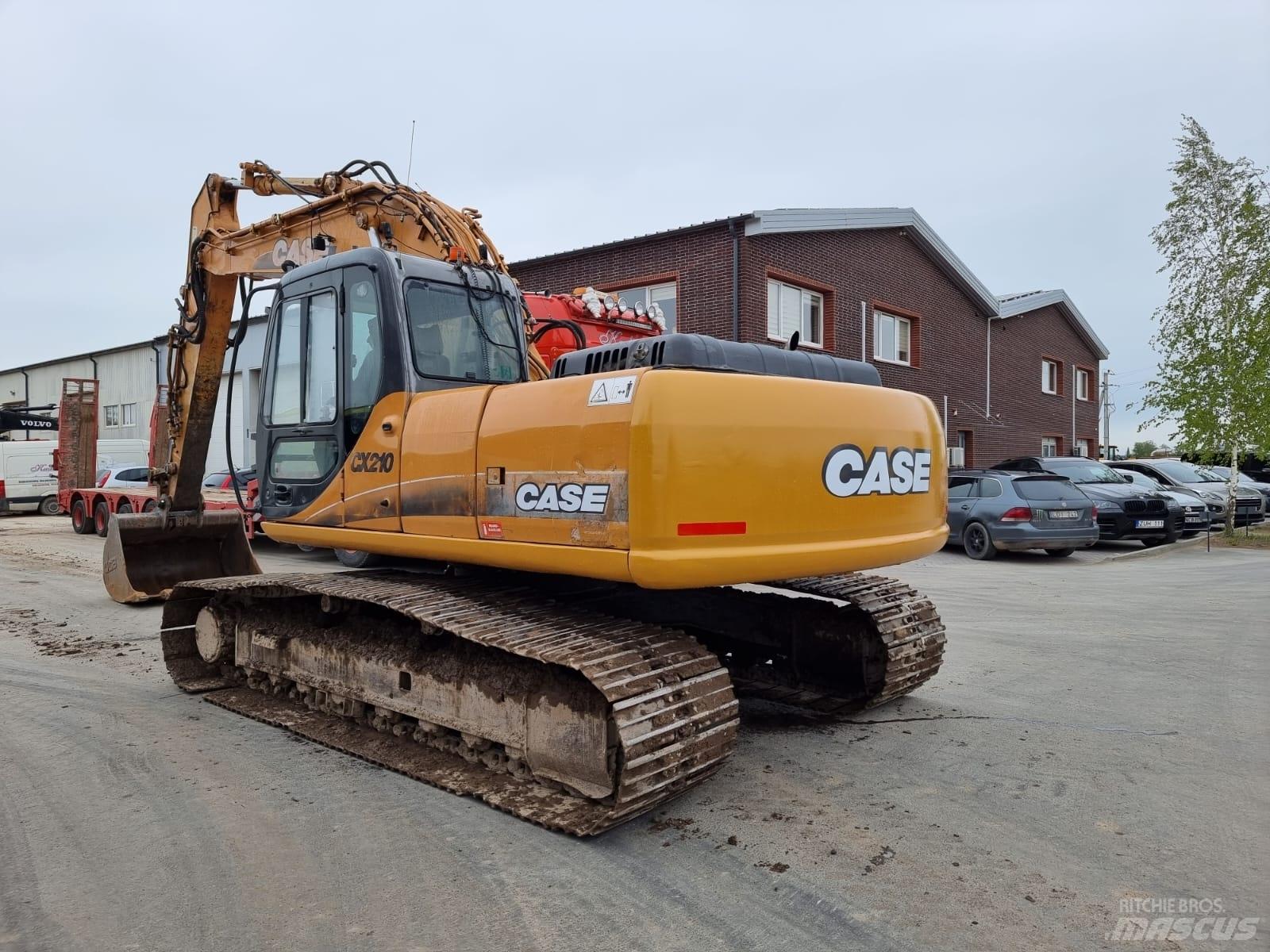 CASE CX 210 LC Gravemaskiner på larvebånd