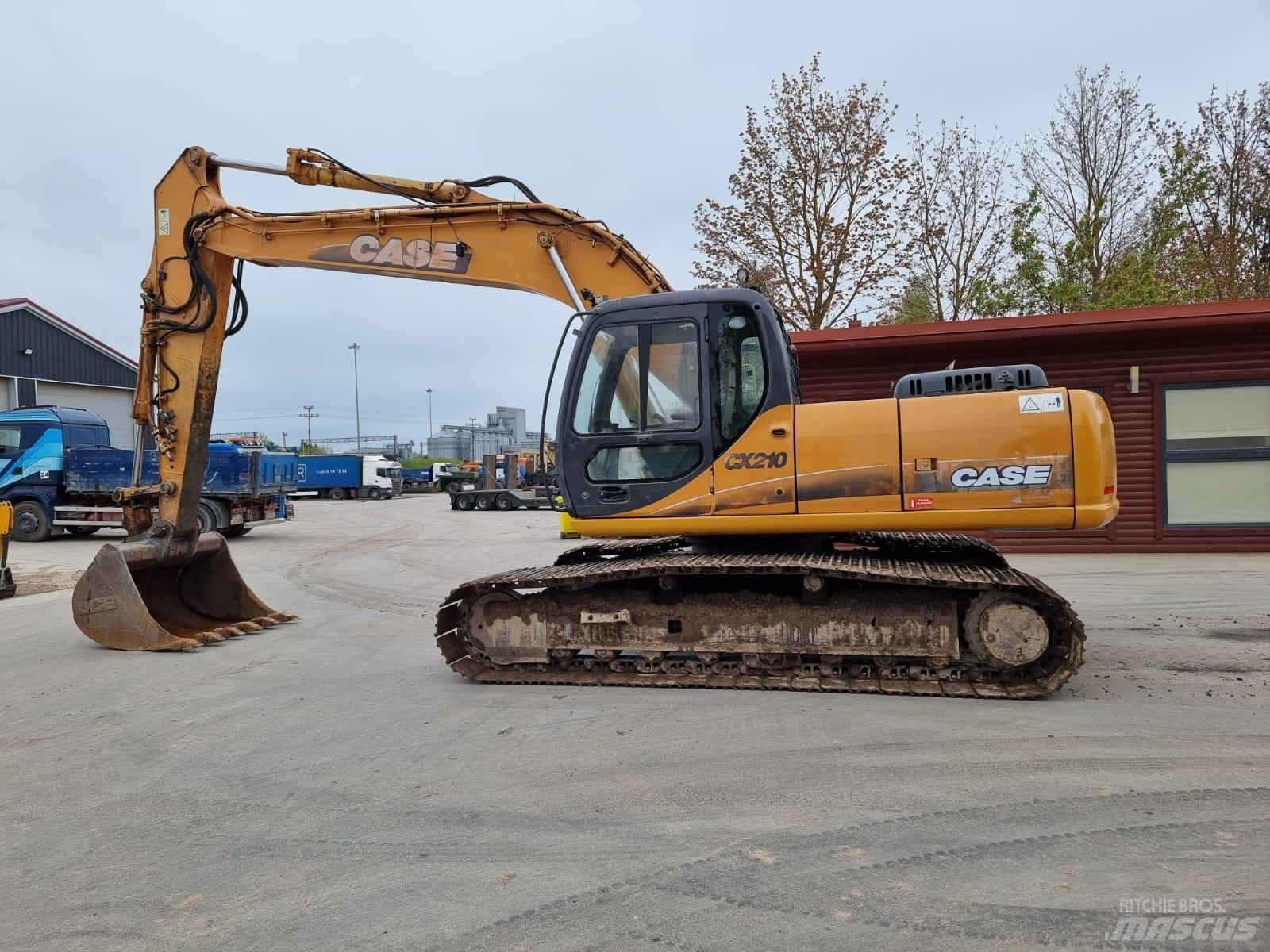 CASE CX 210 LC Gravemaskiner på larvebånd