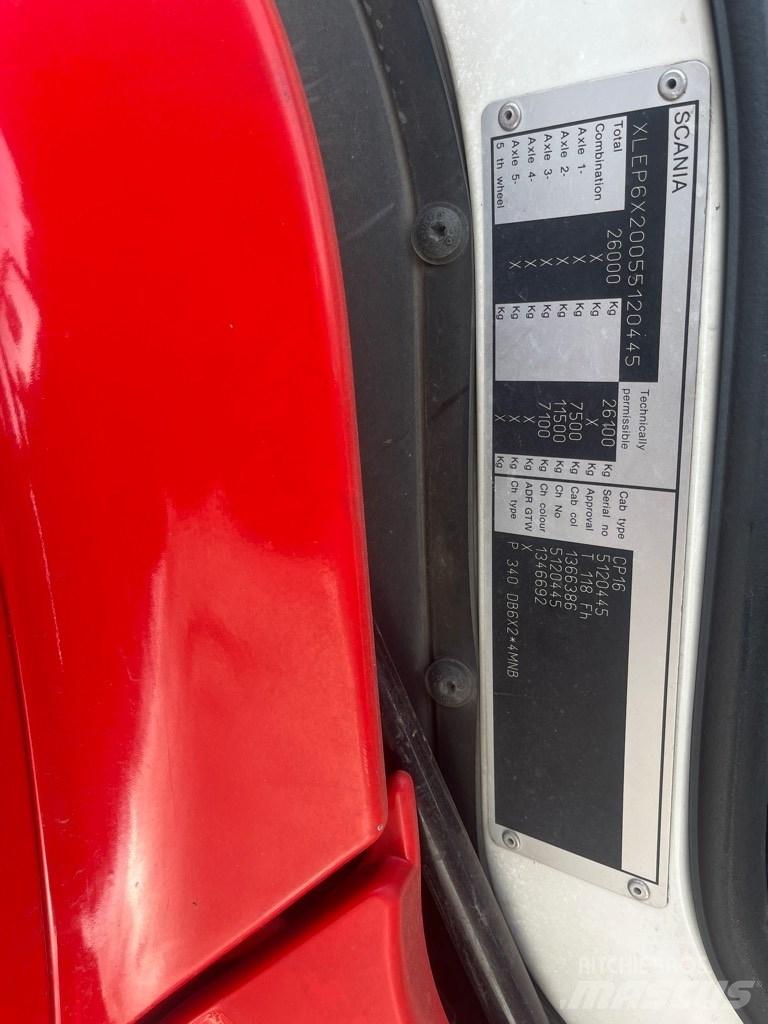 Scania P 340 Fast kasse