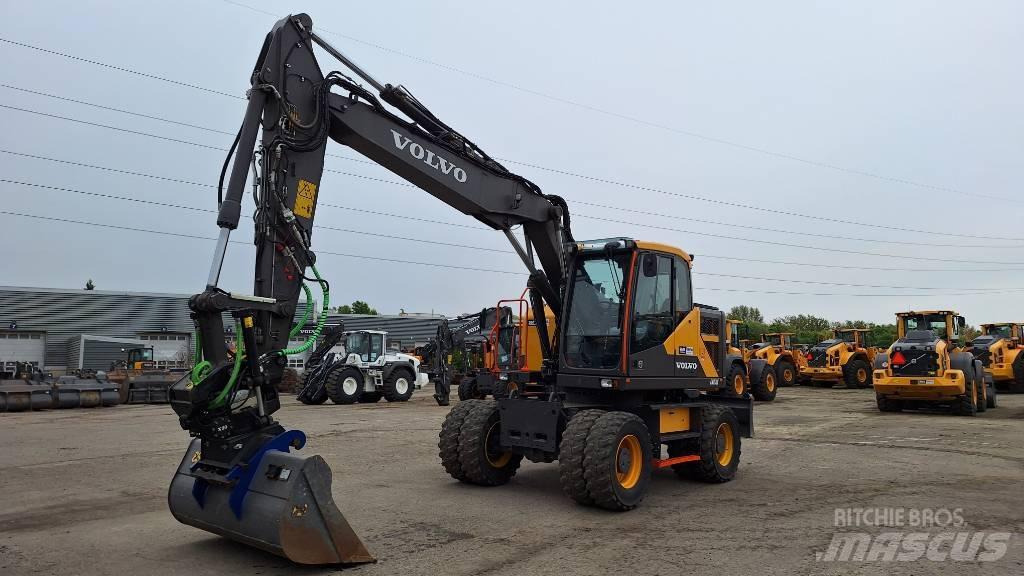 Volvo EWR 170 E Gravemaskiner på hjul