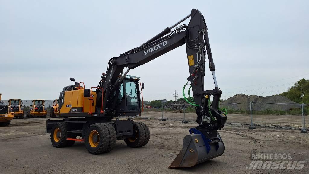 Volvo EWR 170 E Gravemaskiner på hjul