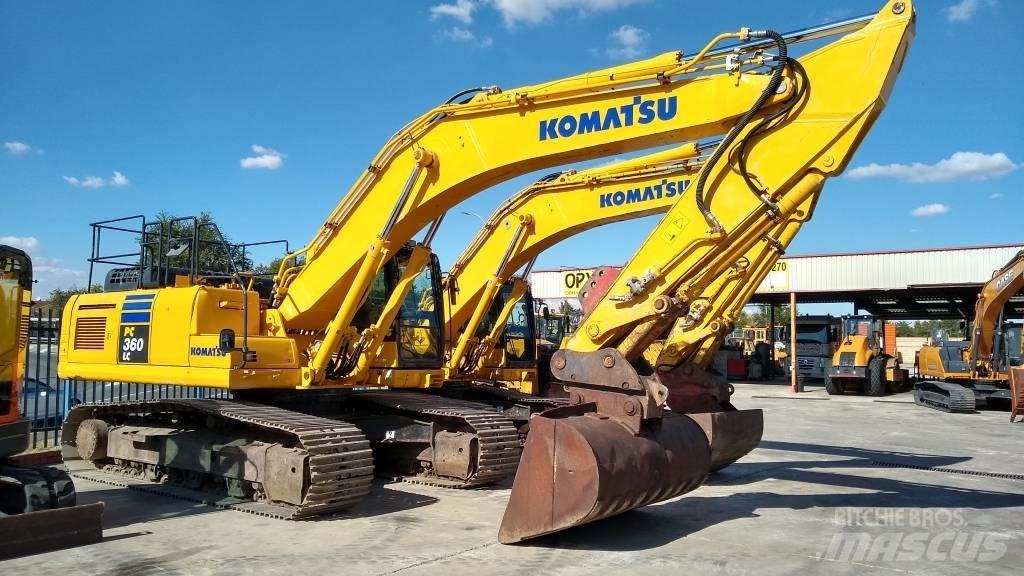 Komatsu PC360LC-10 Gravemaskiner på larvebånd