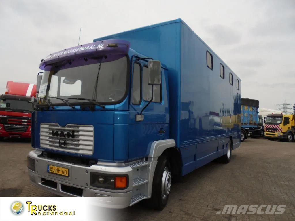 MAN 12 .225 + MANUAL Lastbiler til dyretransport