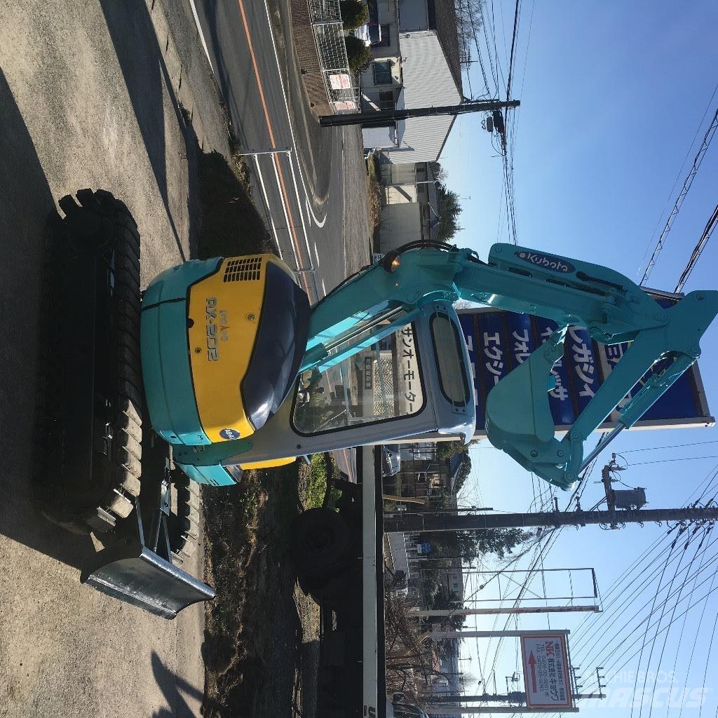 Kubota RX-202 Minigravemaskiner