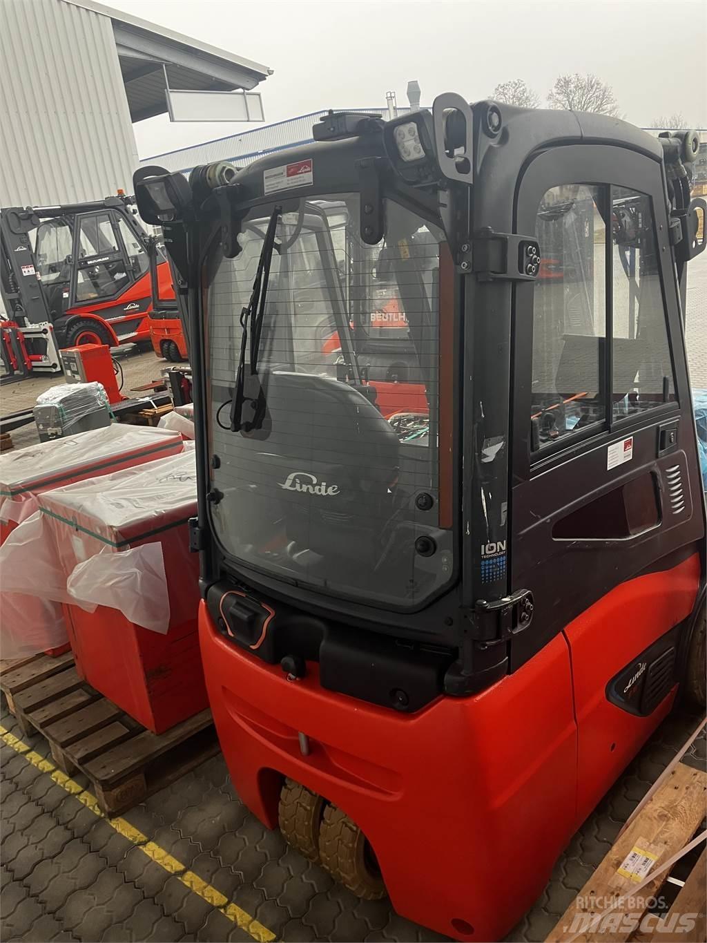 Linde E16C El gaffeltrucks