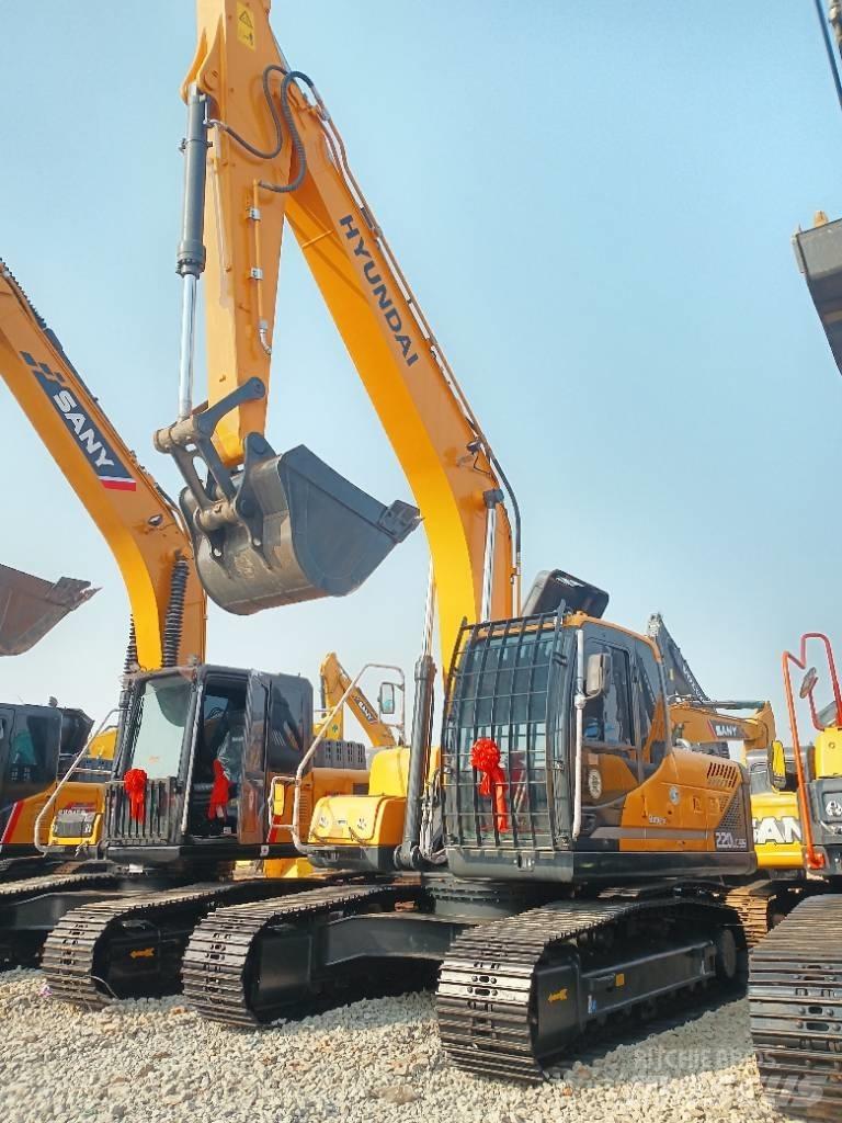 Hyundai 220 Midi-gravemaskiner 7t - 12t