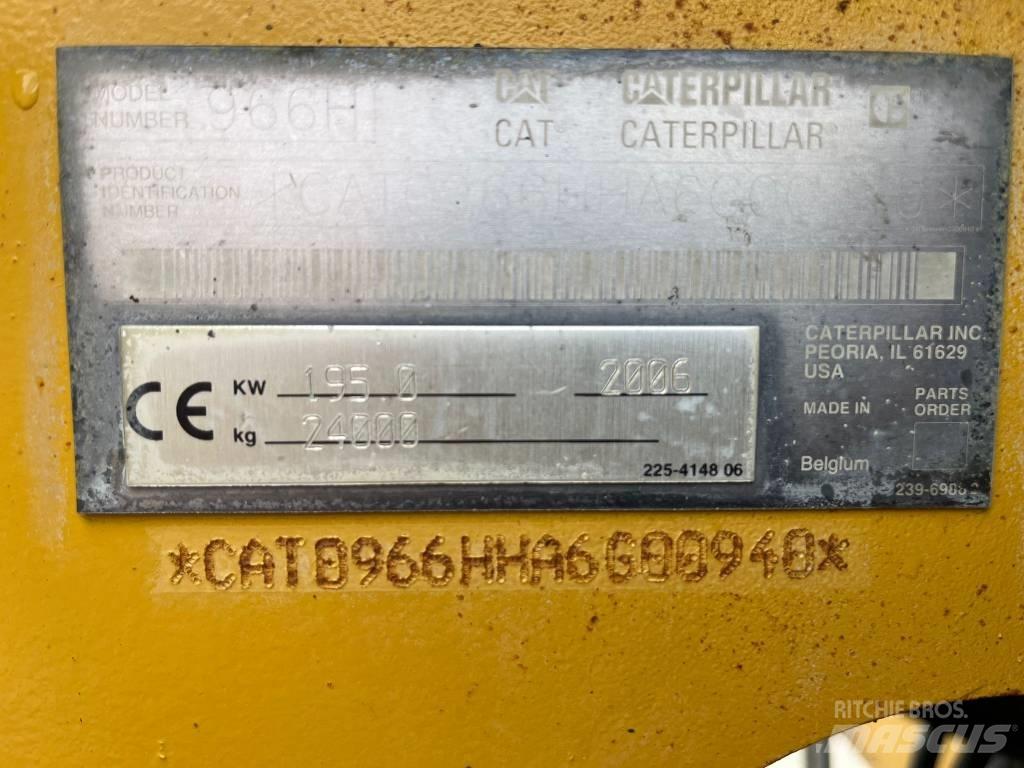CAT 966 H Læssemaskiner på hjul