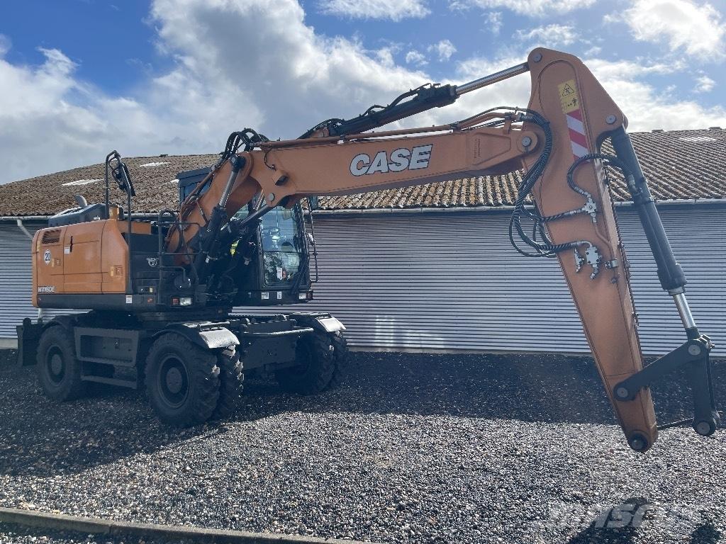 CASE WX 160 E Gravemaskiner på hjul