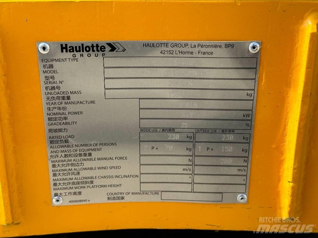 Haulotte OPTIMUM 8 Saxlifte