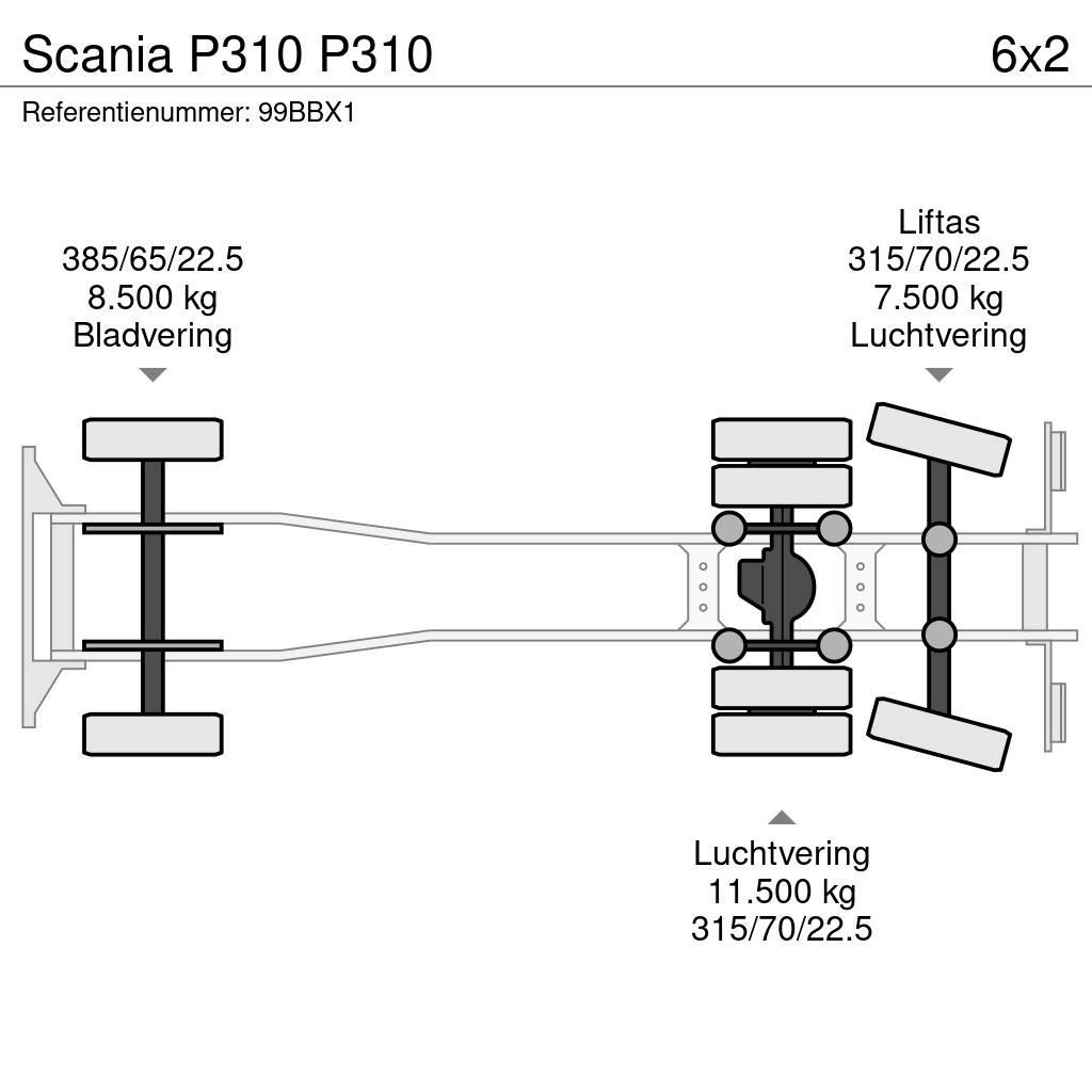 Scania P310 P310 Renovationslastbiler