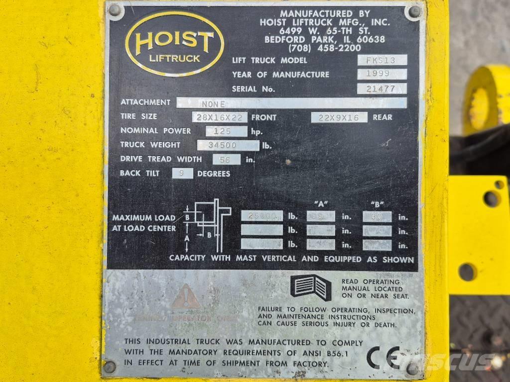 Hoist FKS 13 Gaffeltrucks - andre
