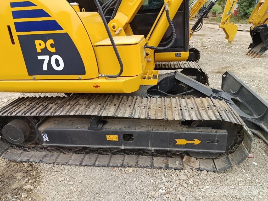 Komatsu PC 70 Midi-gravemaskiner 7t - 12t