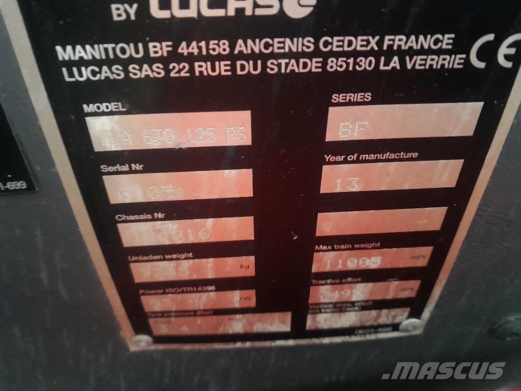 Manitou MLT630-125 Teleskoplæssere til landbrug