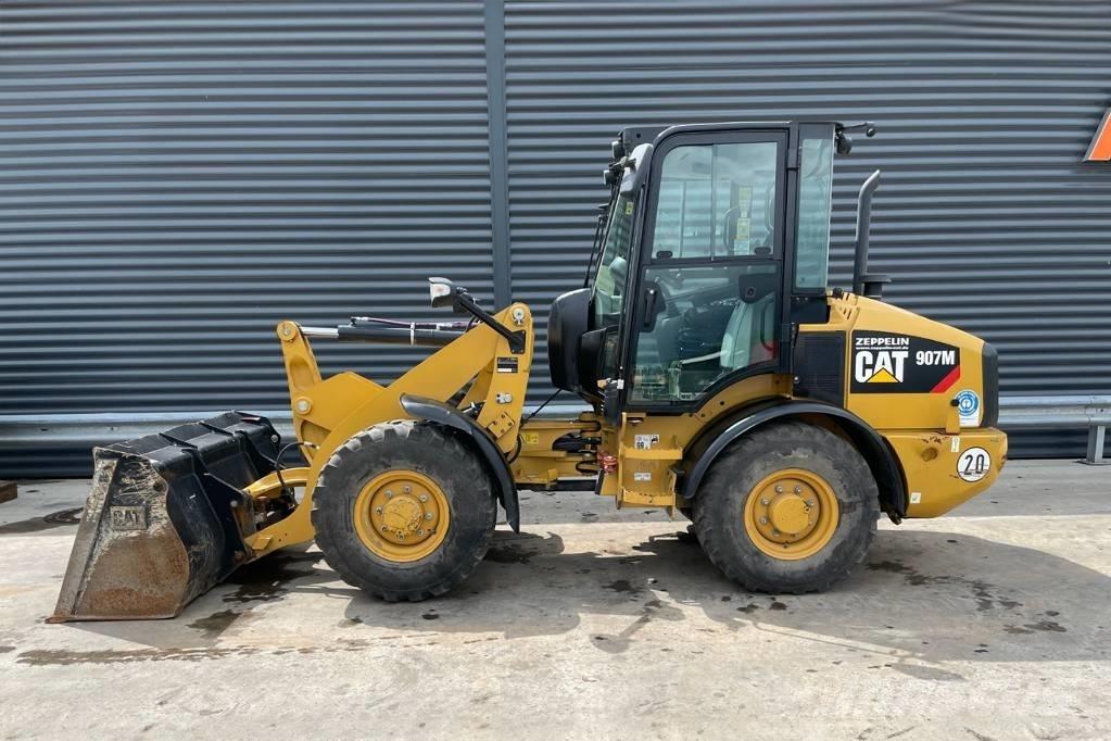 CAT 907M Læssemaskiner på hjul