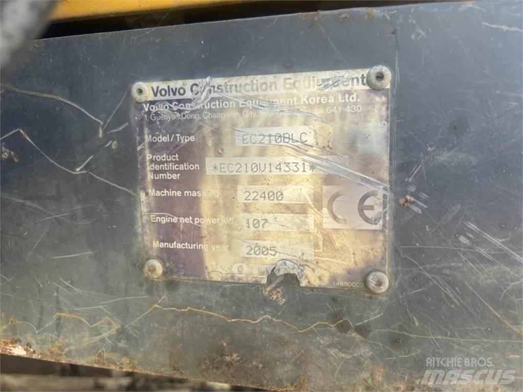 Volvo EC210BLC Gravemaskiner på larvebånd