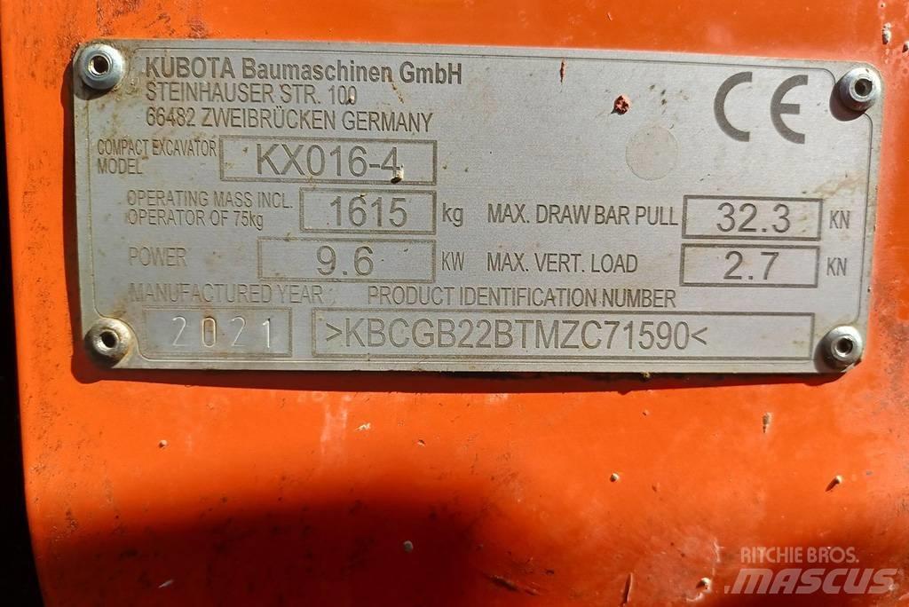 Kubota KX016-4G Minigravemaskiner