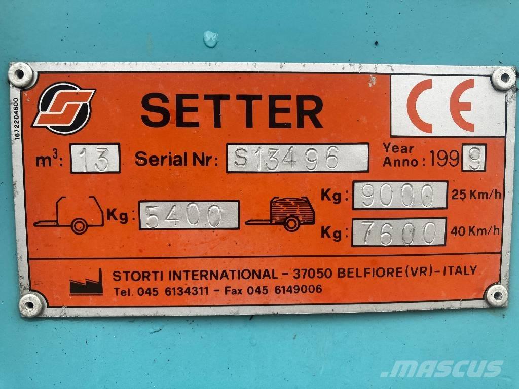 Storti setter ds 130 Udstyr til aflæsning i silo