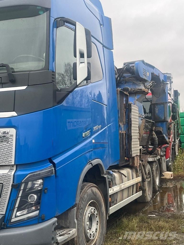 Volvo FH 750 Brændekløvere og træskærere