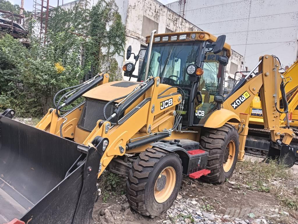 JCB 3 CX Gravemaskiner på hjul