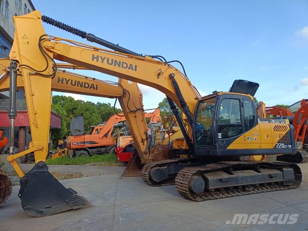 Hyundai r220lc-9s Gravemaskiner på larvebånd