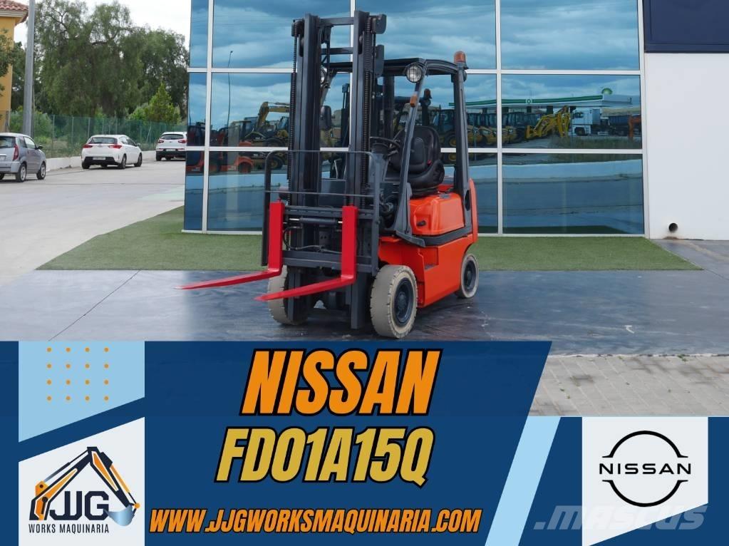 Nissan FD01 A 15 Q Diesel gaffeltrucks