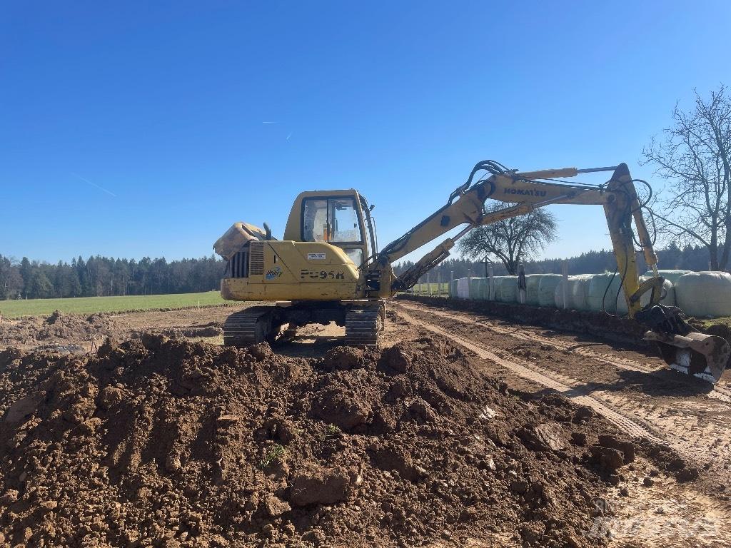 Komatsu Pc 95 r Midi-gravemaskiner 7t - 12t
