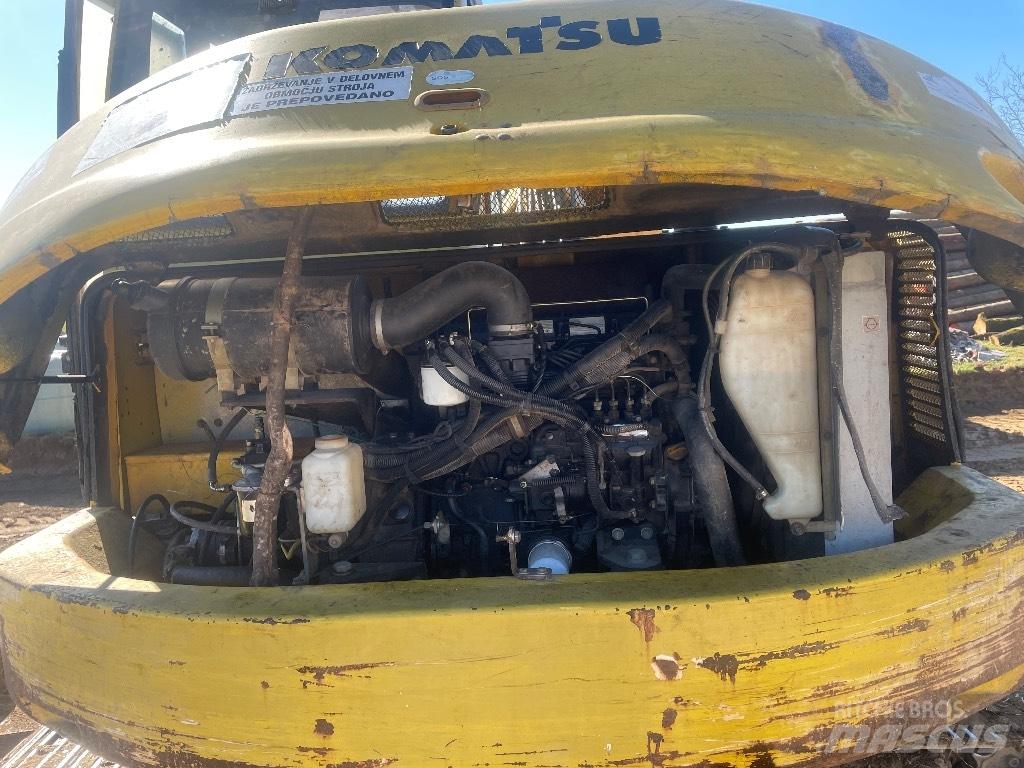 Komatsu Pc 95 r Midi-gravemaskiner 7t - 12t