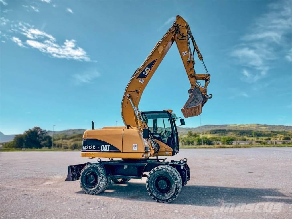 CAT M 313 C Gravemaskiner på hjul