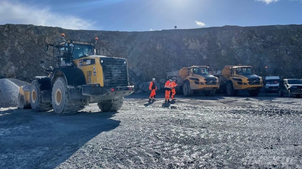 Komatsu WA480 Læssemaskiner på hjul
