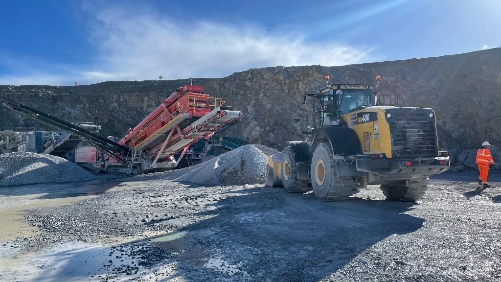 Komatsu WA480 Læssemaskiner på hjul