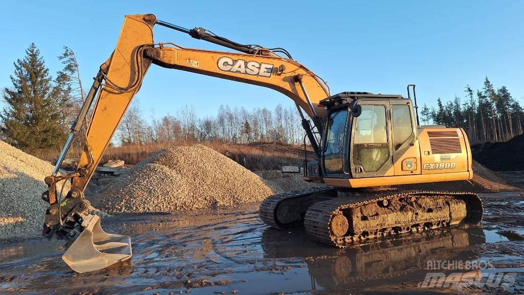 CASE CX 180D Gravemaskiner på larvebånd
