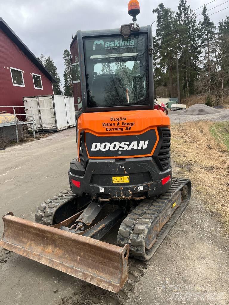 Doosan DX27 Minigravemaskiner