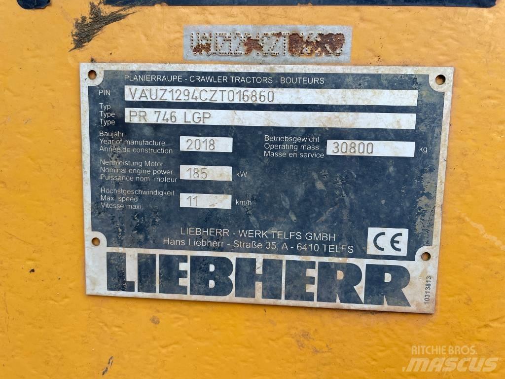 Liebherr PR 746 Bulldozer på larvebånd